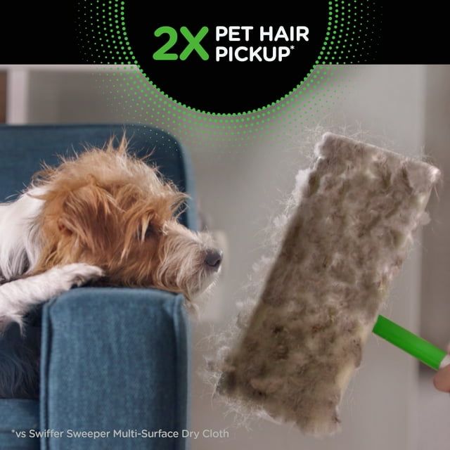 Swiffer Sweeper Pet Heavy Duty Dry Cloth Refills, Febreze Freshness, 32 Count White Pads EasyOptionXY LLC