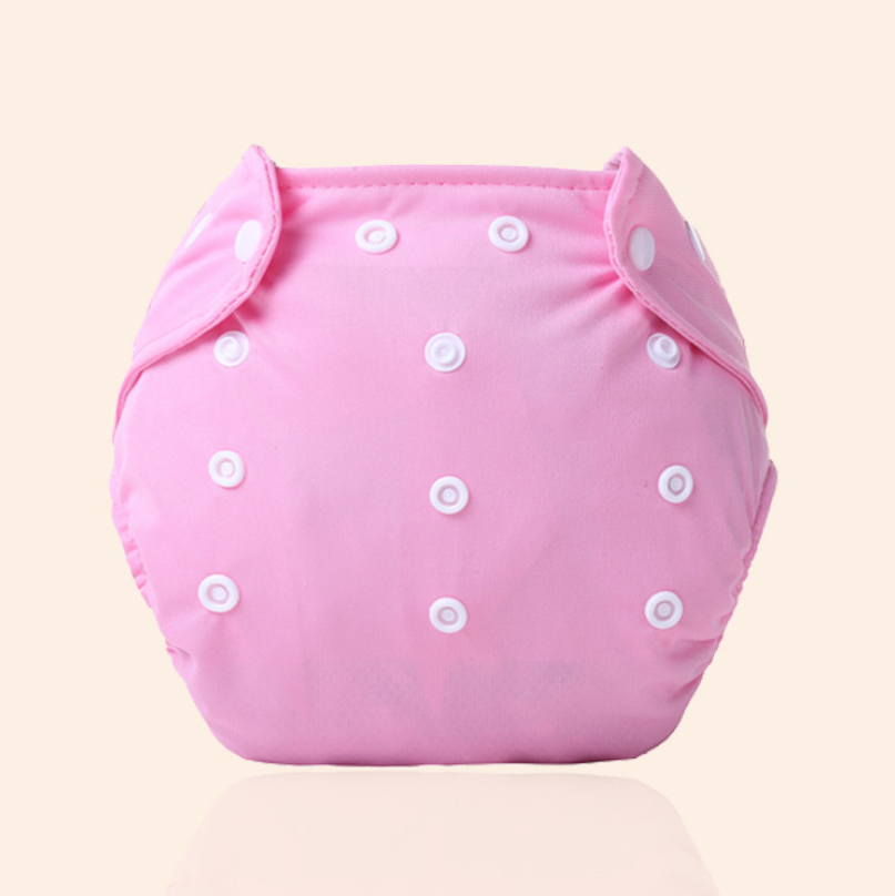 Infant baby leakproof diapers Adjustable size cotton diapers Breathable insulation pad Pi-Mart
