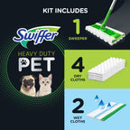Swiffer Sweeper Pet 2-in-1, Dry & Wet Multi-Surface Floor Cleaner - SJB-DIAMOND ELITES