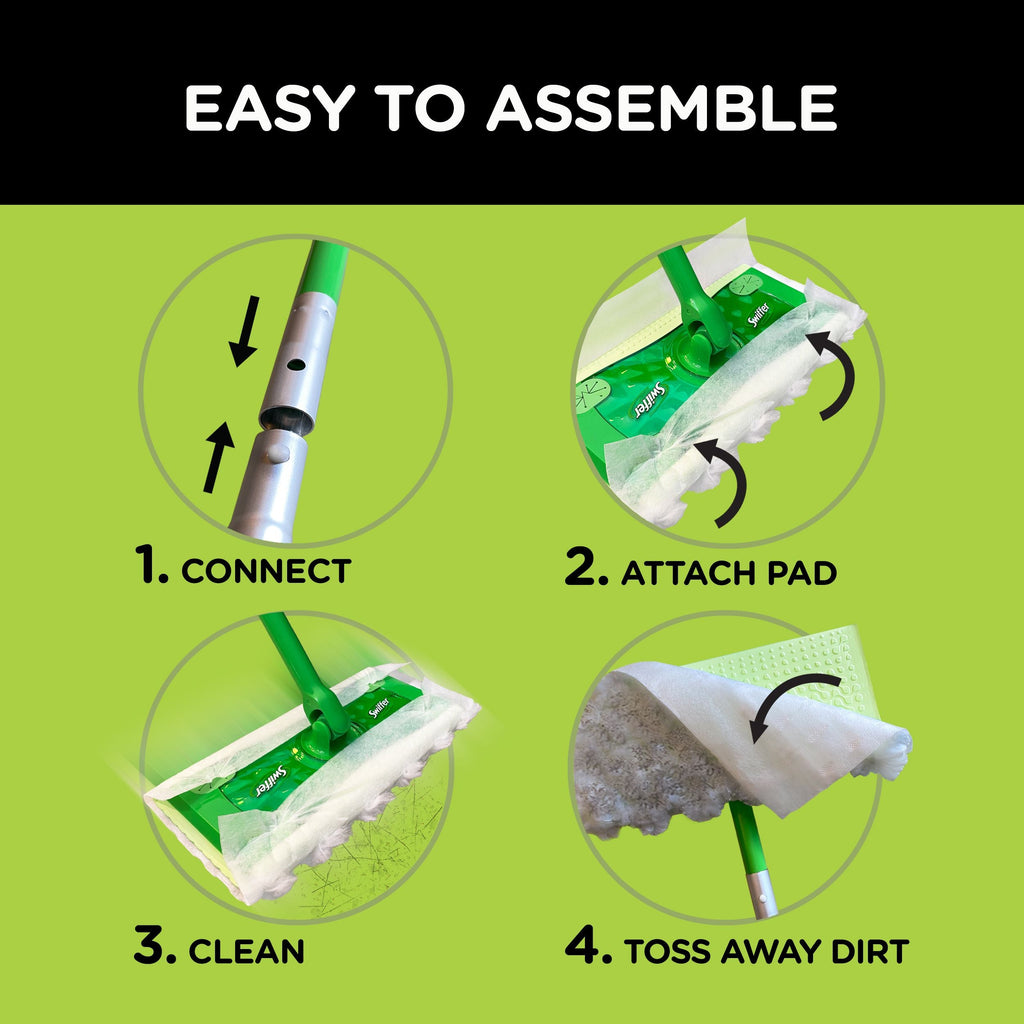 Swiffer Sweeper Pet 2-in-1, Dry & Wet Multi-Surface Floor Cleaner - SJB-DIAMOND ELITES