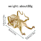 Metal Octopus Cuttlefish Figurines - SJB-DIAMOND ELITES