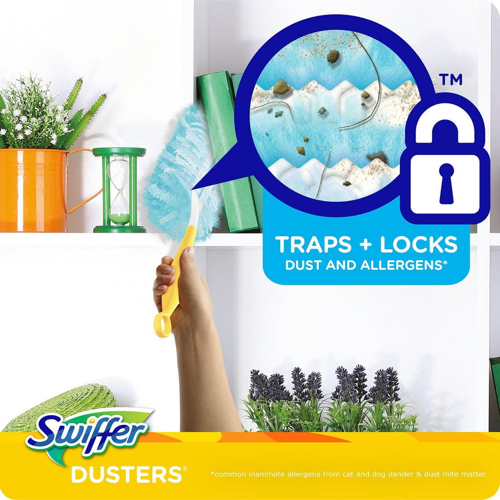 Swiffer Dusters Dusting Kit Multi-Color (1 Handle, 5 Dusters) - SJB-DIAMOND ELITES