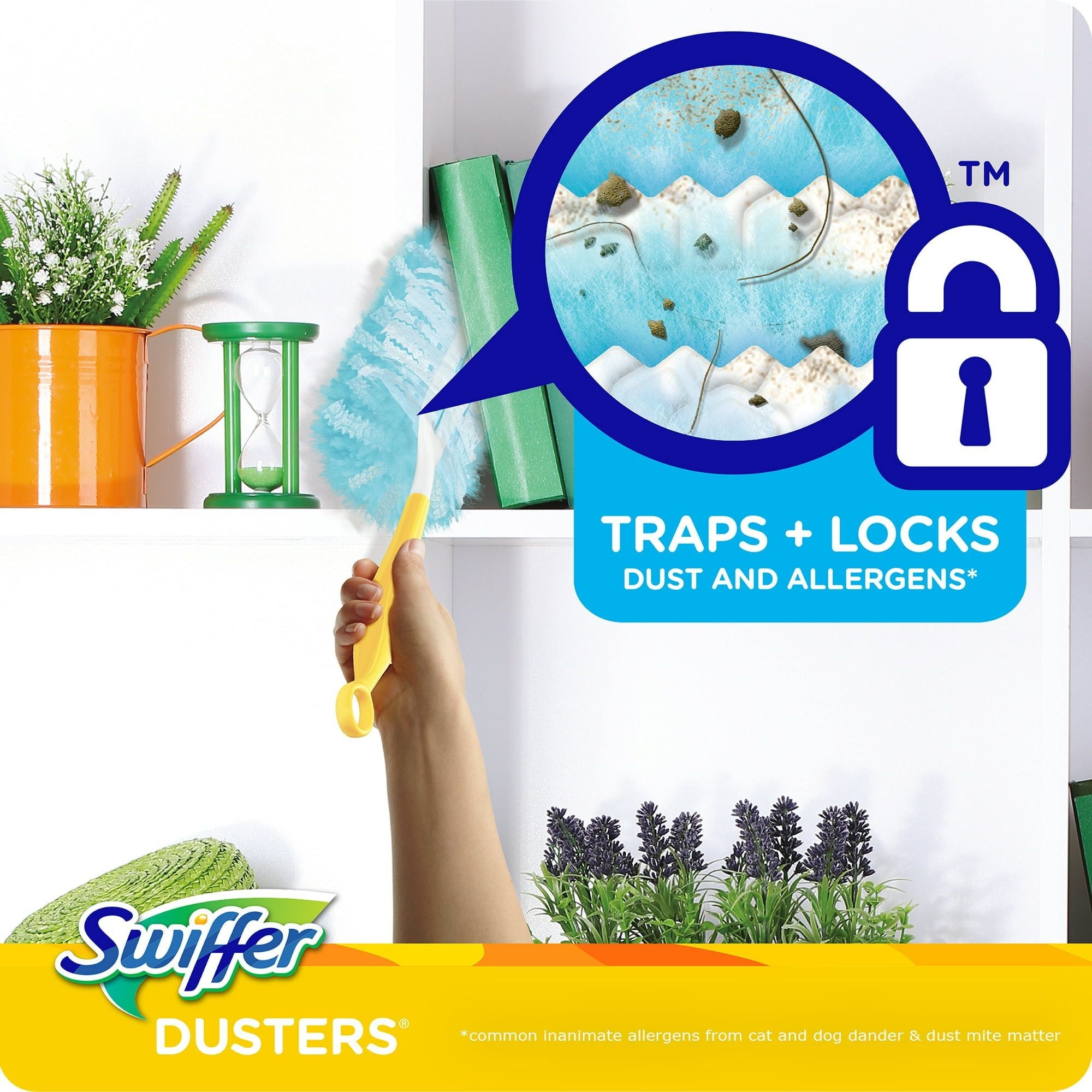Swiffer Dusters Dusting Kit Multi-Color (1 Handle, 5 Dusters) - SJB-DIAMOND ELITES