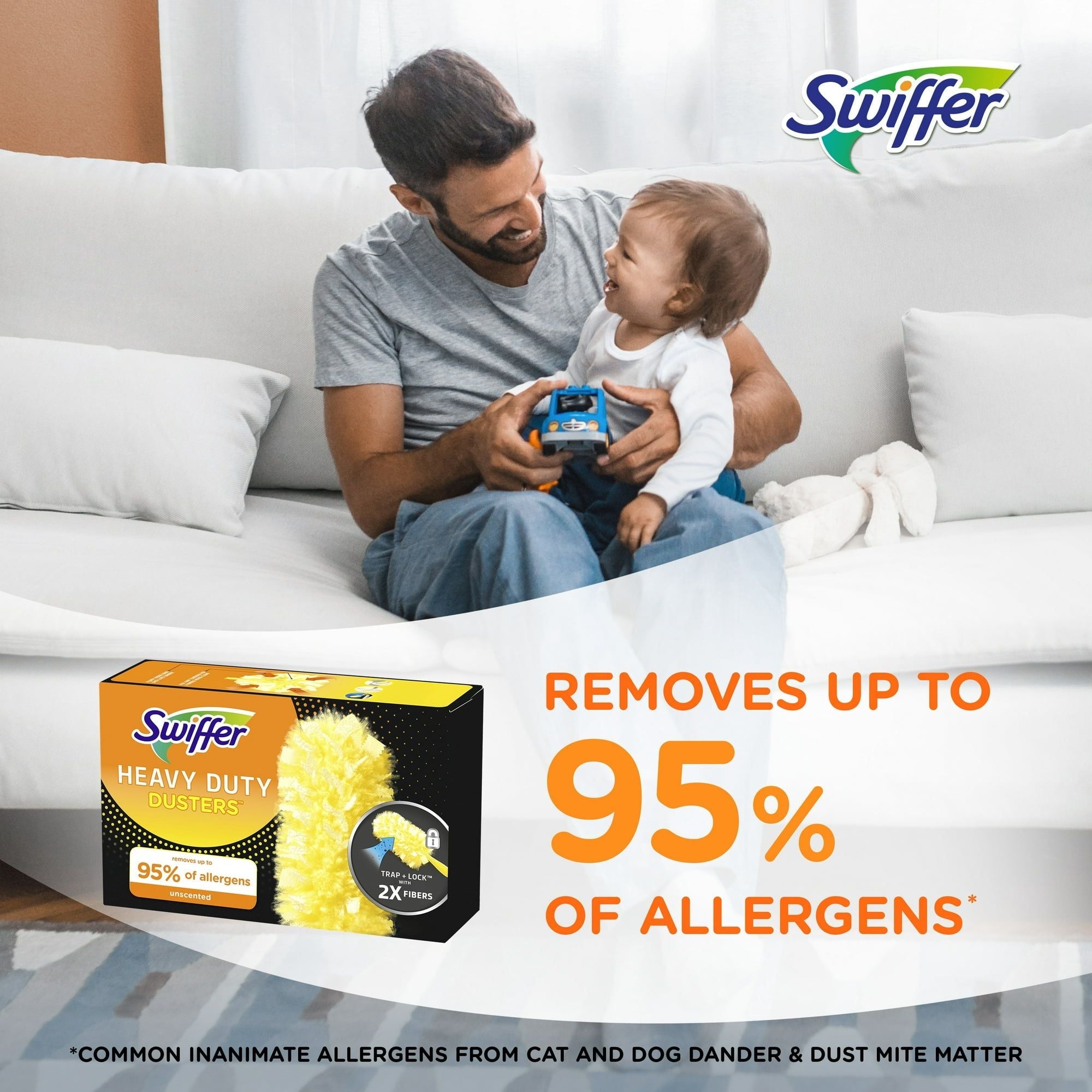 Swiffer Duster Multi-Surface Heavy Duty Unscented Refills, 11 Count - SJB-DIAMOND ELITES