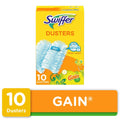 Swiffer Duster Refills, Gain Original Scent, 10 Blue Dusters - SJB-DIAMOND ELITES