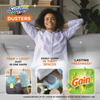 Swiffer Duster Refills, Gain Original Scent, 10 Blue Dusters - SJB-DIAMOND ELITES
