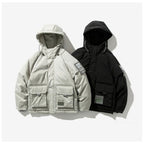 Cloth Embroidered Tooling Down Jacket Pi-Mart