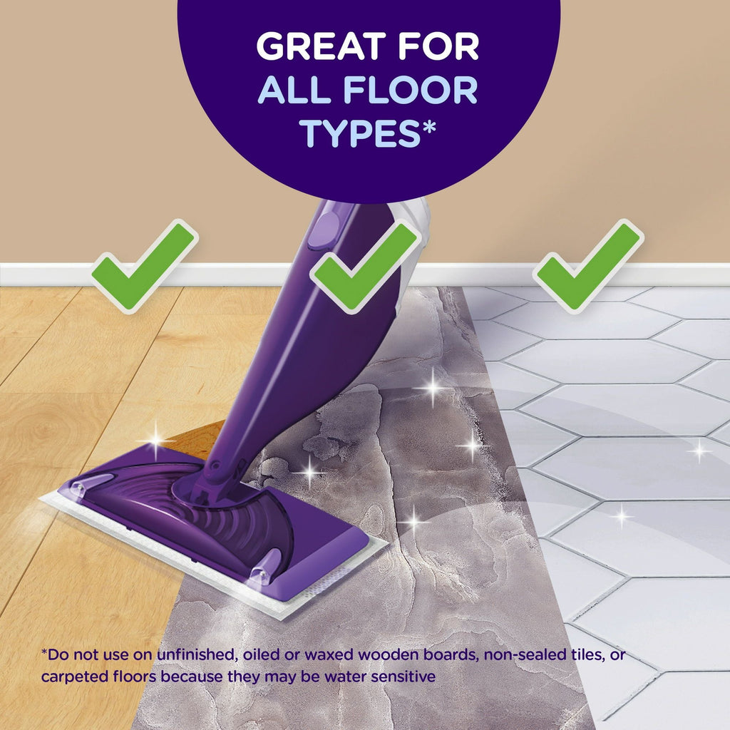 Swiffer WetJet Multi-Surface Floor Solution Refill, Unstopables Fresh, 42.2 fl oz - SJB-DIAMOND ELITES