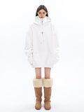 Design Inspired Metal Hooded Hoodie Pi-Mart
