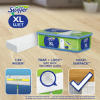 Swiffer Sweeper XL Wet Pad Refills, Open Window Fresh, 12 Count - SJB-DIAMOND ELITES