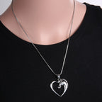 Horse Necklace Silver Color Horse Head Lootquake LLC