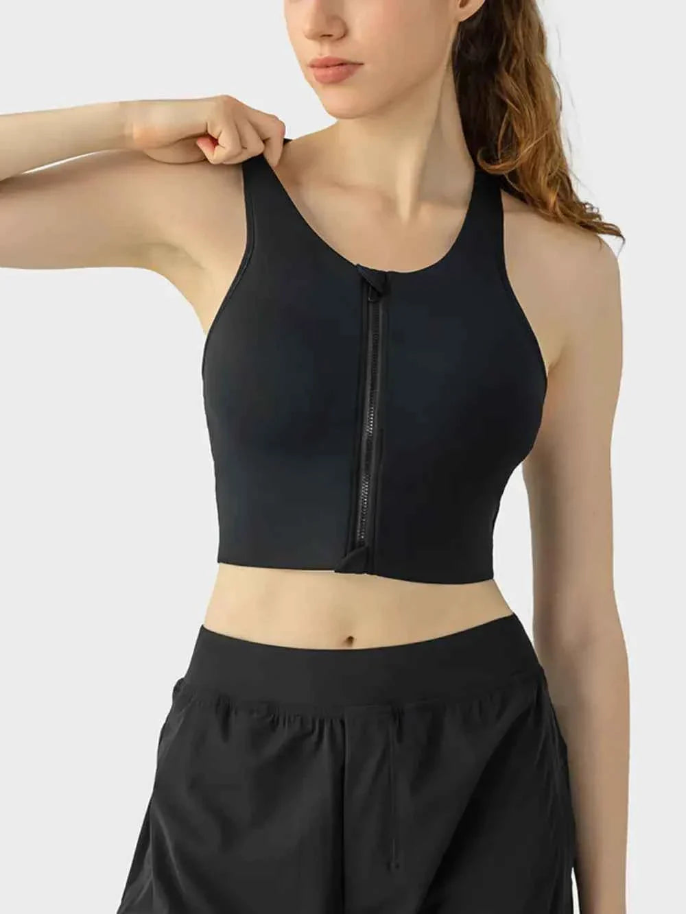 Millennia Wide Strap Sport Bra THRIXINE