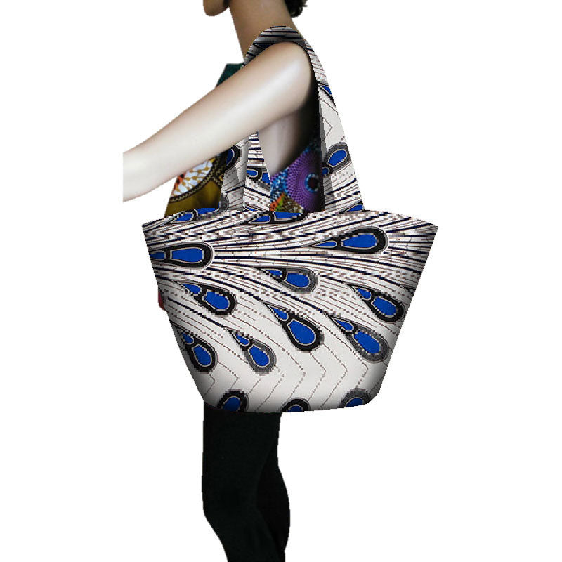 Batik print handbag Pi-Mart