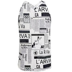 Ladies' V-neck Casual Retro Newspaper Drawing Printed Camisole Vest - SJB-DIAMOND ELITES