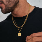 Vnox Layered Necklaces for Men Pi-Mart