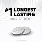 Energizer 2032 Batteries (4 Pack), 3V Lithium Coin Batteries EasyOptionXY LLC