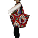 Batik print handbag Pi-Mart