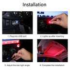 Mini LED Car Night Light Roof Projector - SJB-DIAMOND ELITES