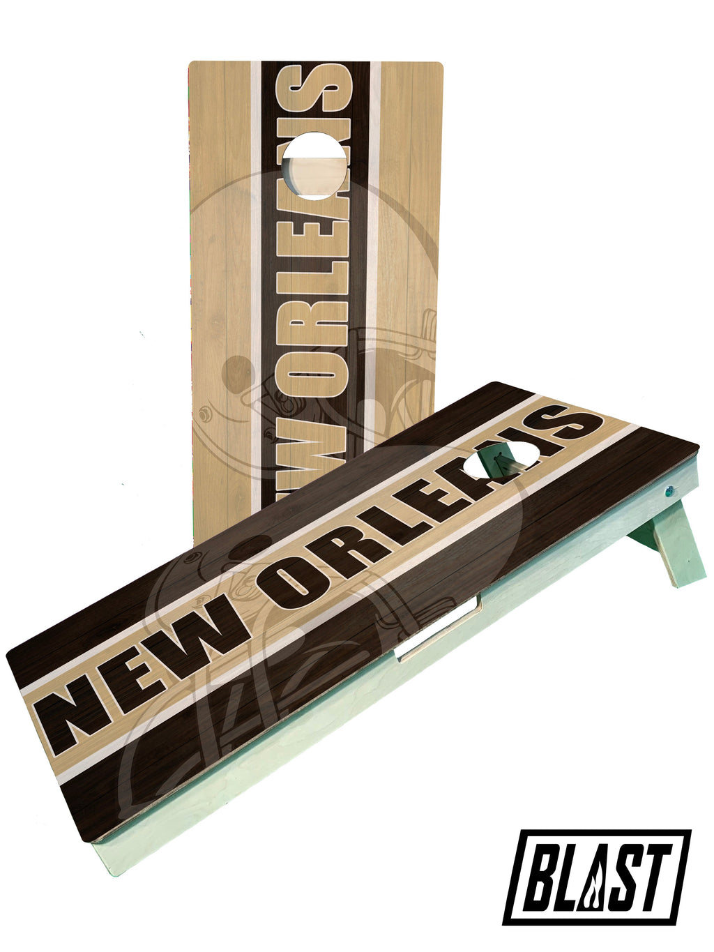 New Orleans Football Team Cornhole Boards - SJB-DIAMOND ELITES