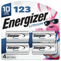Energizer 123 Lithium Batteries (4 Pack), 3V Photo Batteries EasyOptionXY LLC