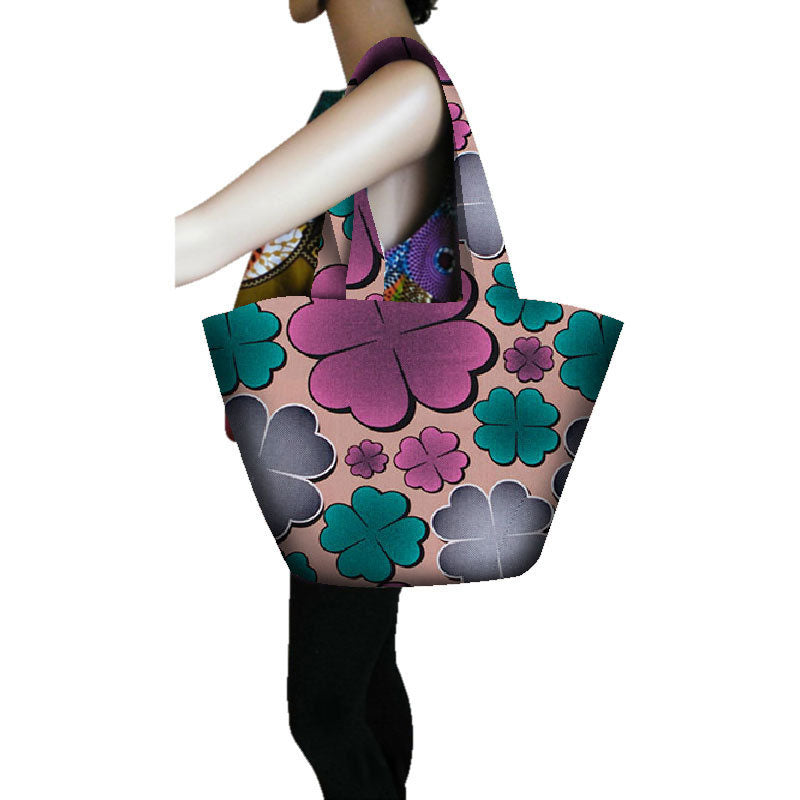 Batik print handbag Pi-Mart