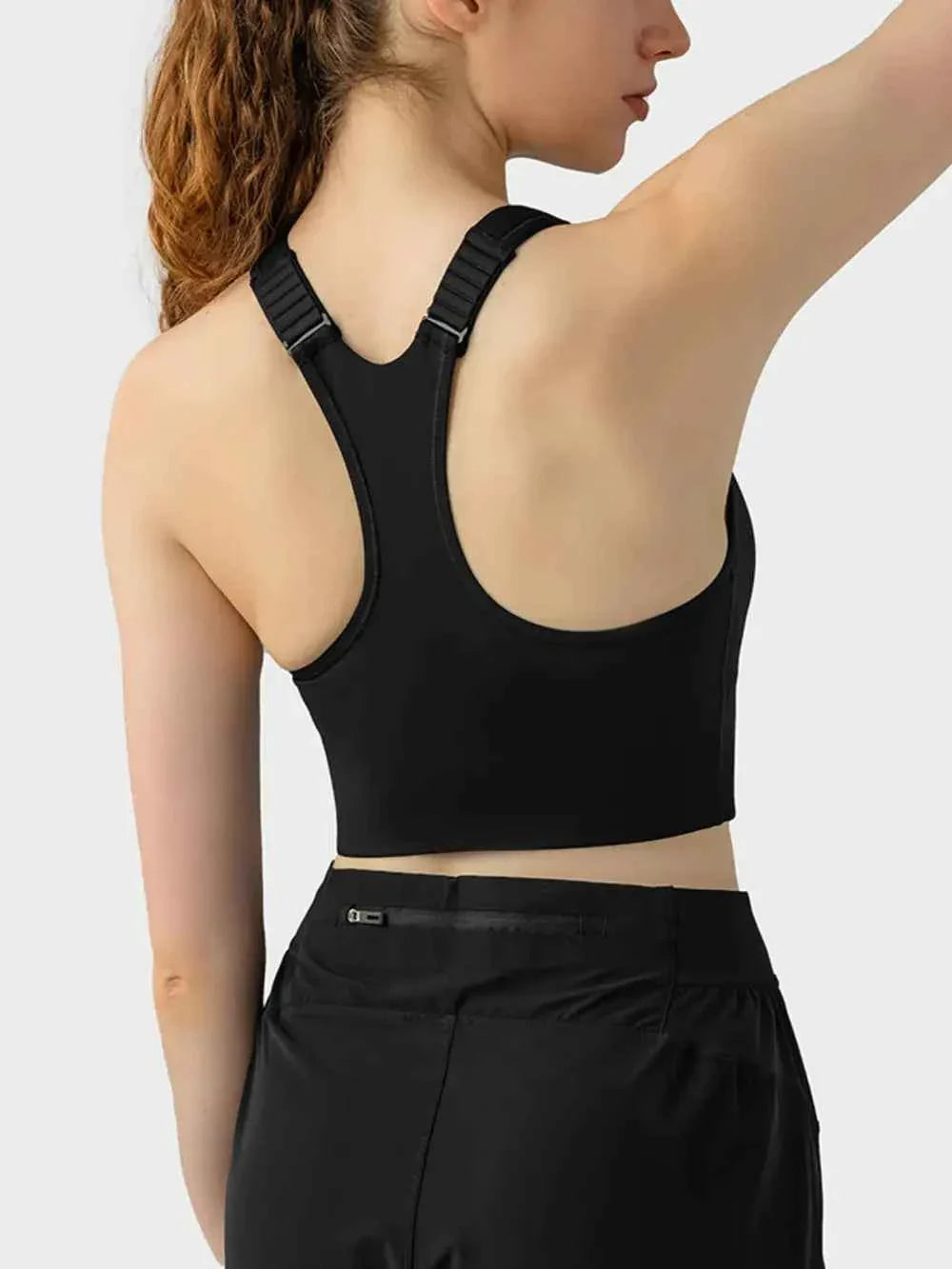 Millennia Wide Strap Sport Bra THRIXINE