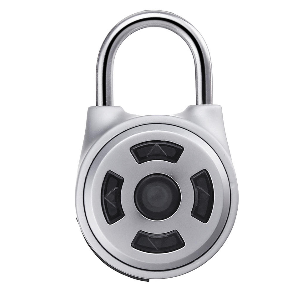 Smart padlock direction button password lock Bluetooth electronic lock Pi-Mart