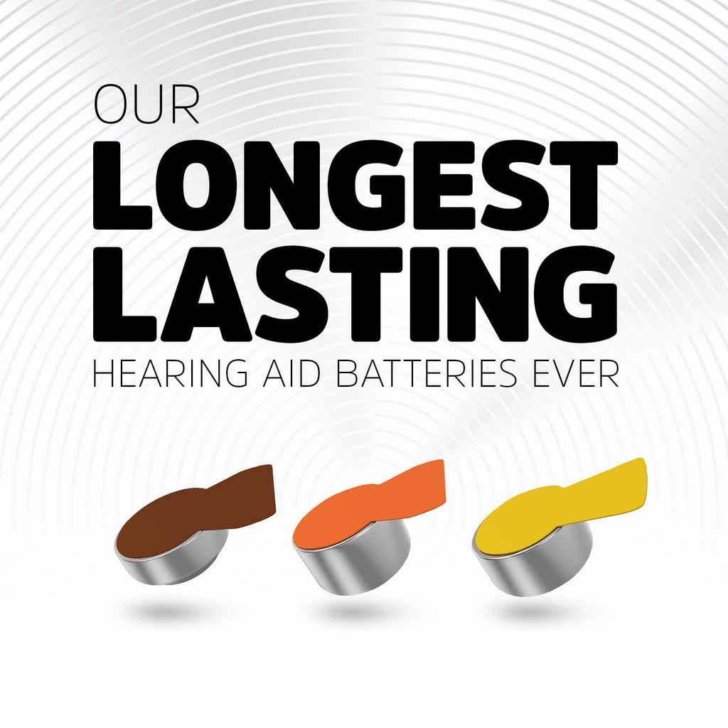 Energizer Hearing Aid Batteries, Battery Size 13, Orange Tab, 32 Pack EasyOptionXY LLC