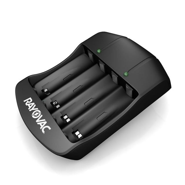 Rayovac AA and AAA Rechargeable Battery Charger, Includes NiMh 2 AA and 2 AAA Rechargeable Batteries EasyOptionXY LLC
