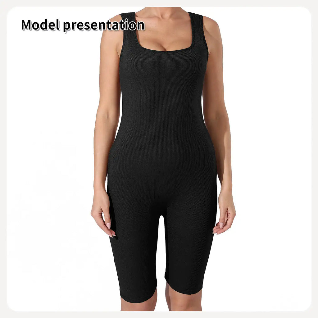 Women's Fashion Simple Solid Color Bodysuit - SJB-DIAMOND ELITES