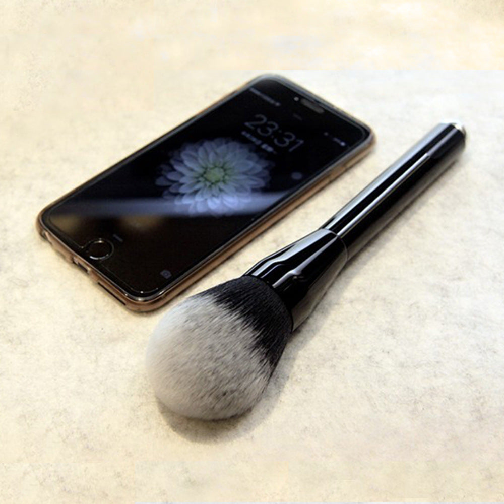 Single Wooden Handle Loose Powder Brush Pi-Mart
