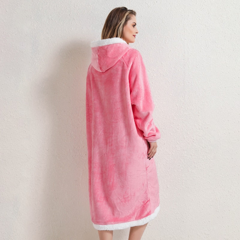 Blanket Sweatshirt Hoodie Full Size