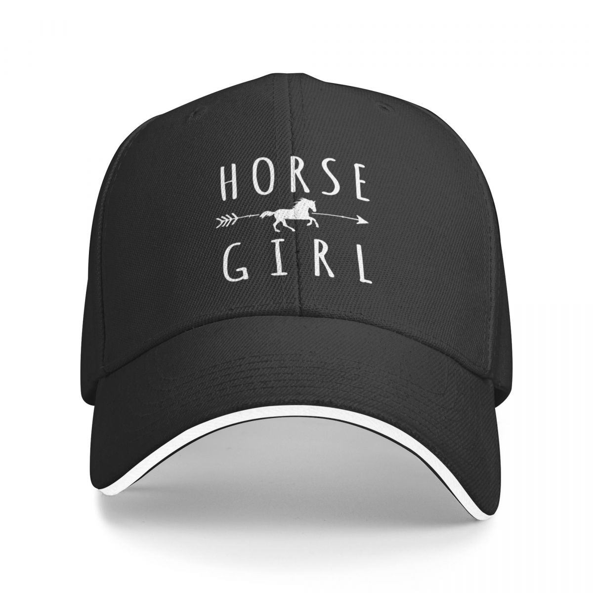 Horse Girl Riders Racer Cap Pi-Mart