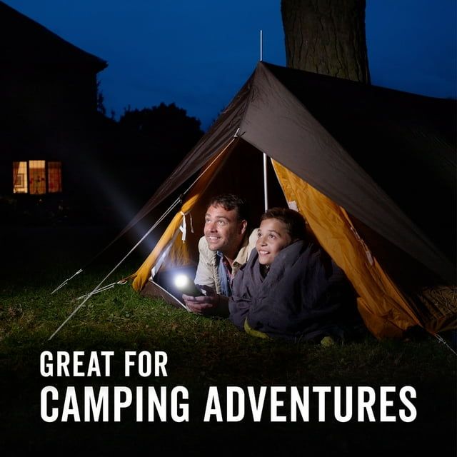 Rayovac Camping LED Bulb Flashlights, 100 & 65 Lumens, 3-Pack, AA Size Batteries Included EasyOptionXY LLC