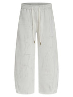 Men's Drawstring Wide Leg Sweatpants