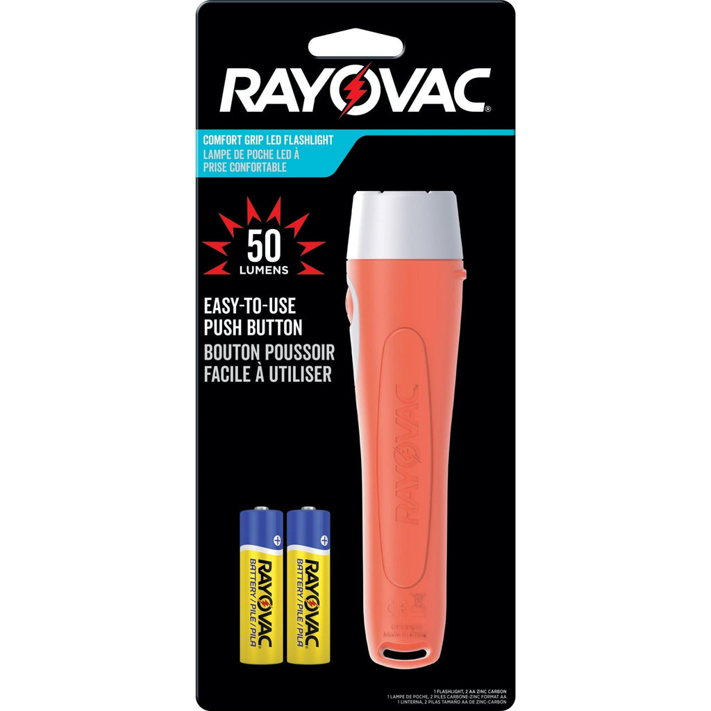 Rayovac LED Flashlight, 50 Lumen, Comfort Grip LED Light EasyOptionXY LLC