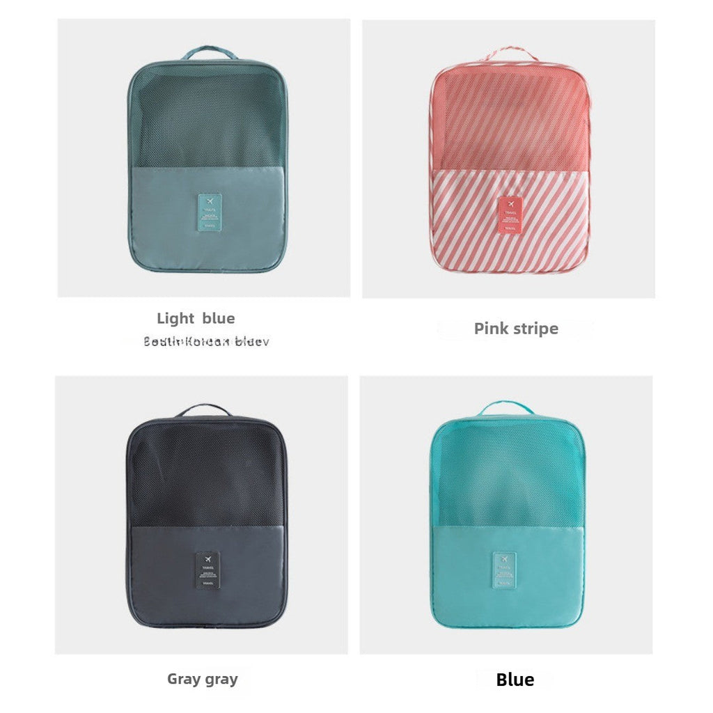Large capacity can hold three pairs of shoes convenient Oxford cloth storage bag, waterproof shoe bag, suitcase trolley shoe bag - SJB-DIAMOND ELITES