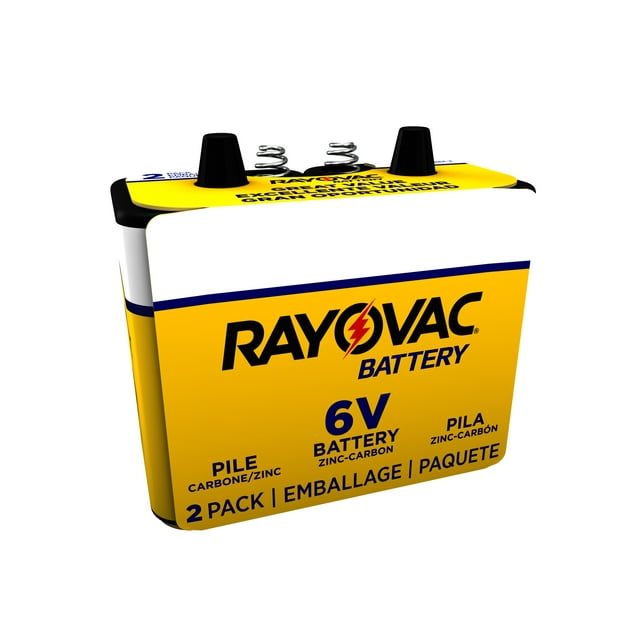Heavy Duty 6V Lantern, Spring Terminals 2 Pack EasyOptionXY LLC