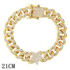 Iced Out Chain Bracelet Pi-Mart