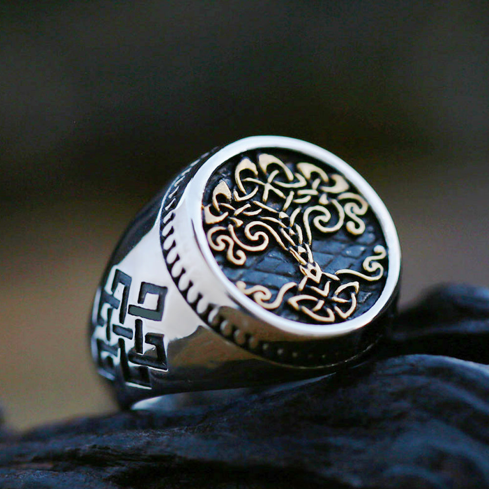 Vintage Nordic Ring - SJB-DIAMOND ELITES
