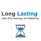 Rayovac Size 675 Hearing Aid Batteries (12 Pack), 675 Batteries EasyOptionXY LLC