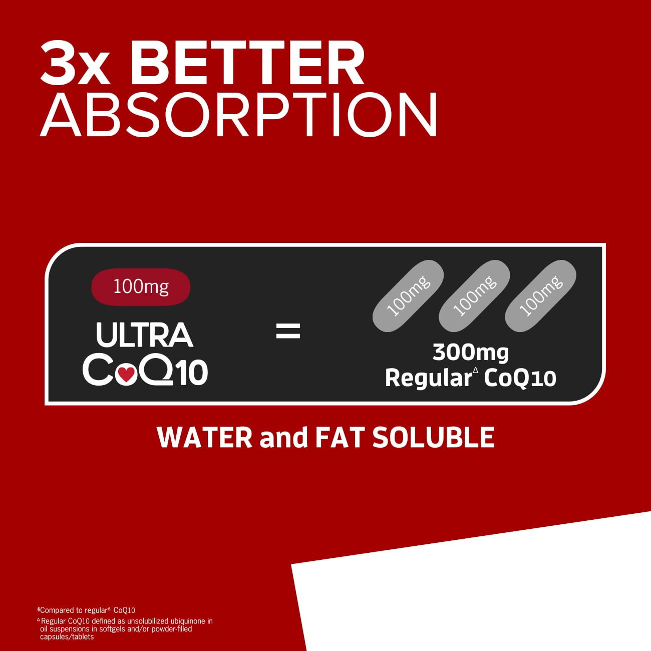 Qunol Ultra CoQ10 Softgels (60 Count) with 3x Better Absorption, Antioxidant for Heart Health, 100mg Natural Supplement Form of Coenzyme Q10