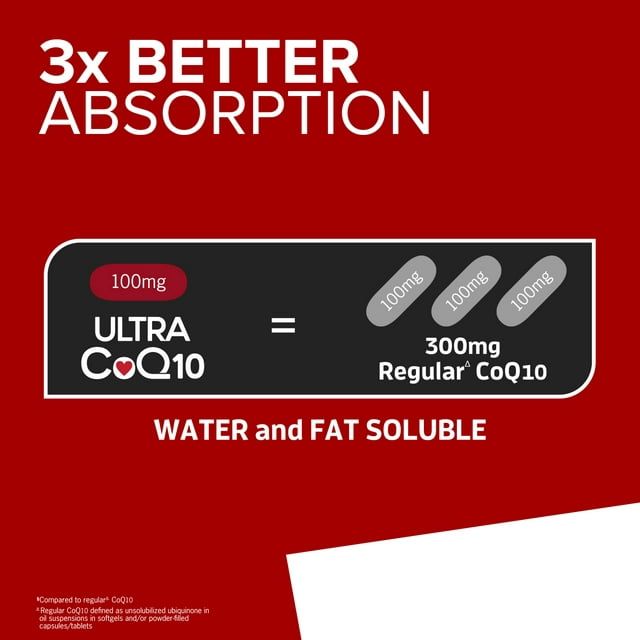Qunol Ultra CoQ10 100 mg Softgels, 30 Ct EasyOptionXY LLC