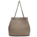 Large Hobo bag Chain Handle Cowhide Bucket Fashion Shoulder Handbag Genuine Leather Embroidery SHOMICOBOUTIQUE