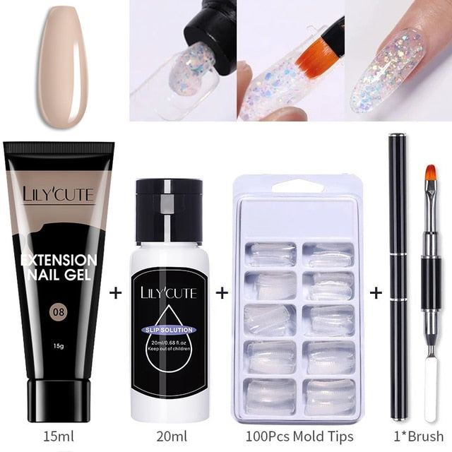 Extension Gel Set - SJB-DIAMOND ELITES
