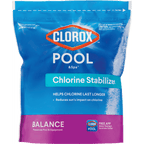 Clorox Pool&Spa Chlorine Stabilizer for Swimming Pools, 4 lb Bag