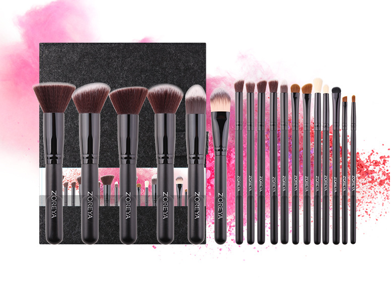 18pcs man-made fiber makeup set Pi-Mart