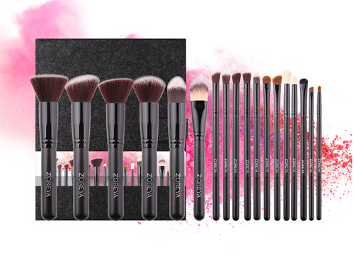 18pcs man-made fiber makeup set Pi-Mart