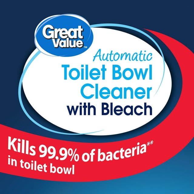 3.5oz Great Value Toilet Bowl Tablets, 4 Count - SJB-DIAMOND ELITES