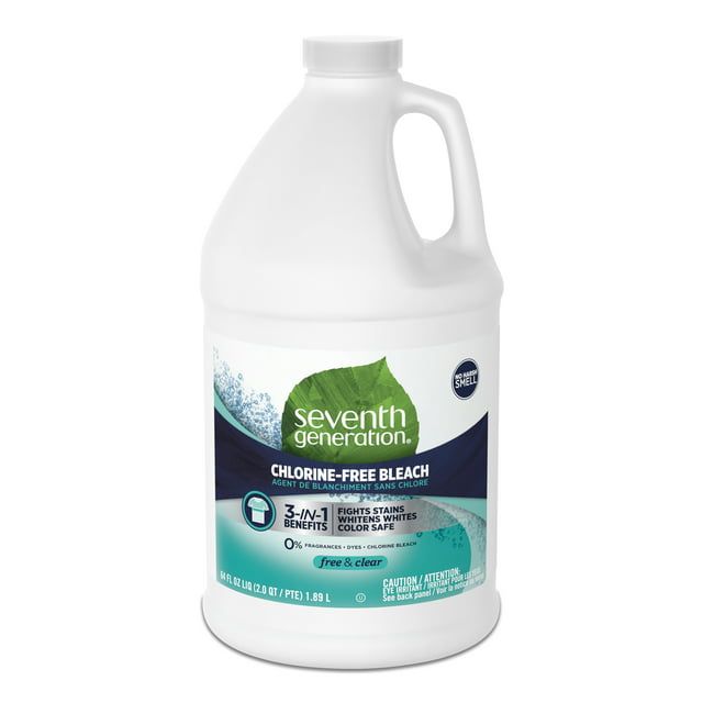 Seventh Generation Chlorine Free Bleach, 64 Fl oz. - SJB-DIAMOND ELITES